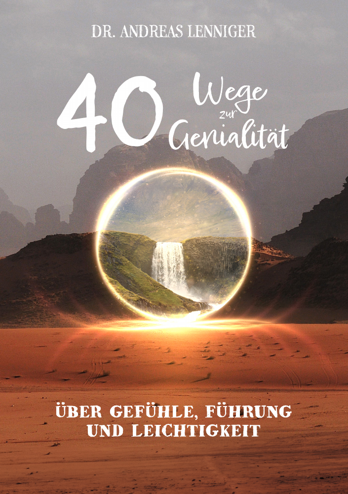 Titelseite der Leseprobe zum Buch 40 Wege zur Genialität